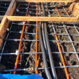 Construction d'une Fondation en Béton Armé pour un Bâtiment Durable Andresy